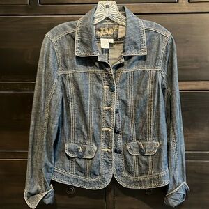 Live A Little Ladies Jean Jacket